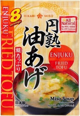 Hikari Miso Enjuku Koji Miso Soup Fried Tofu