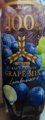 アサヒ飲料 Mitsuya Craftfruits Grapemix