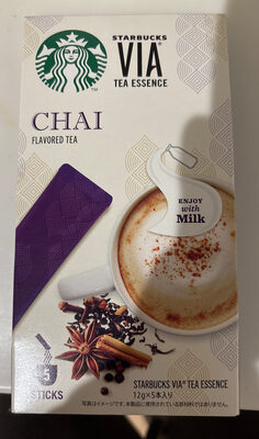 Starbucks Via tea essence chai