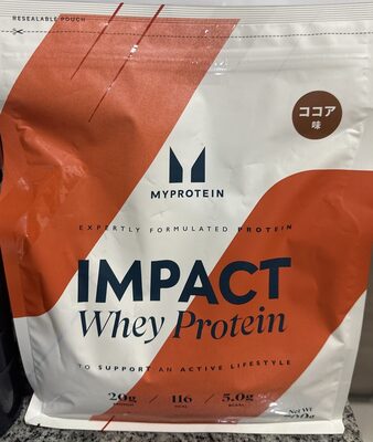 My protein Impact Whey ココア