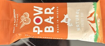 Pow bar Fruit and nut crunch