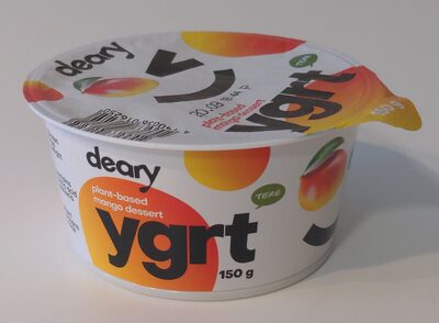 deary Plant-based mango dessert ygrt