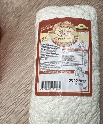 Rokiškio Varškė naminė pusriebe