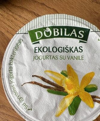 Dobilas Ekologiškas jogurtas su vanile
