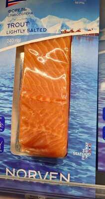 Norven Trout lightly salted