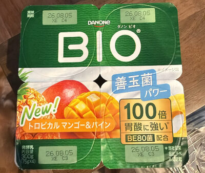 Danone BIO トロピカルマンゴーパイン