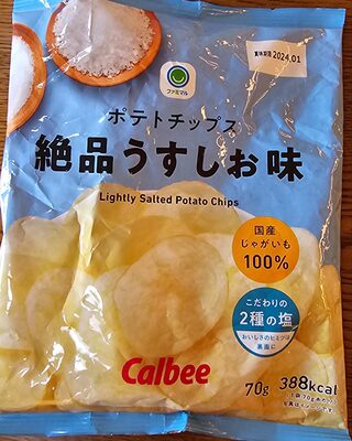 カルビー ポテトチップス 絶品うすしお味