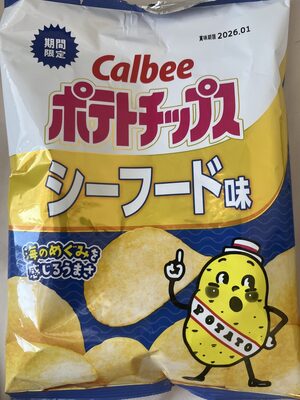 カルビー ポテトチップス シーフード味
