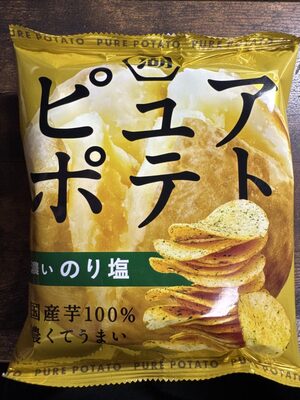 湖池屋 ピュアポテト 濃いのり塩