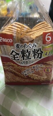 Pasco 麦のめぐみ 全粒粉入り食パン