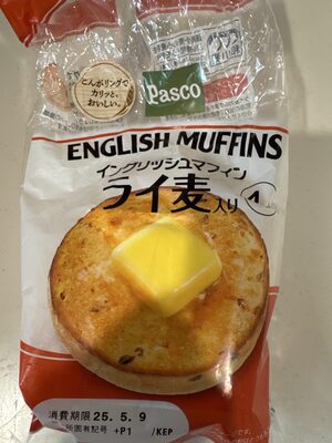 Pack イングリッシュマフィン ライ麦入り