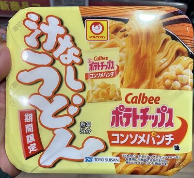 東洋水産 汁なしうどん ポテトチップスコンソメパンチ味
