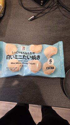 セブンイレブン Mini White Chewy Taiyaki