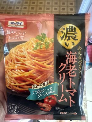 ニップン あえるパスタソース 海老トマトクリーム