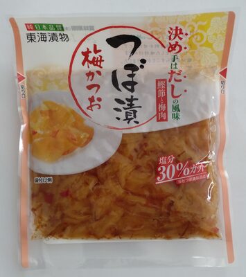 東海漬物 つぼ漬 梅かつお