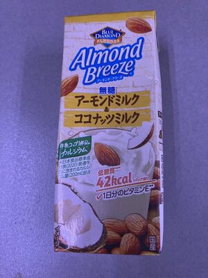 ポッカ アーモンドブリーズ 無糖 アーモンド&ココナッツミルク