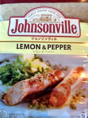 Johnsonville Lemon & Pepper Sausages