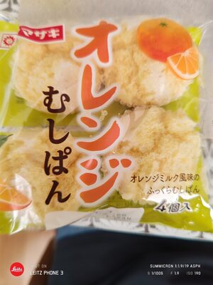 山崎製パン オレンジ蒸しパン