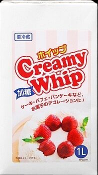 業務スーパー ホイップ(加糖)