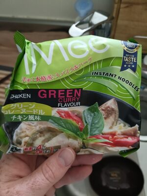 imee chicken green curry flavour noodeles