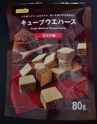エヌエス・インターナショナル キューブ ウエハース ココア味