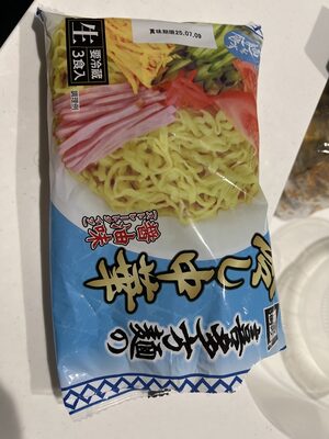 えどやフーズ 喜多方麺の冷し中華 醤油味