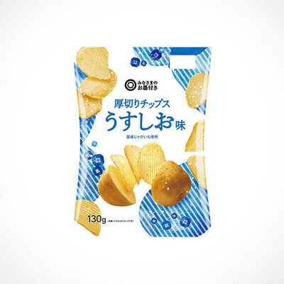 西友 厚切りチップス うす塩味