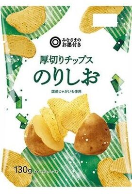 みんなさまのお墨付き 厚切りチップス のりしお