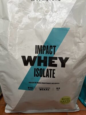 MYPROTEIN Impact ホエイアイソレート WPI 抹茶ラテ