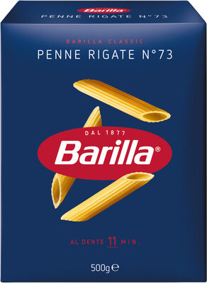 Barilla Penne Rigate No. 73 Durum Wheat Semolina Pasta
