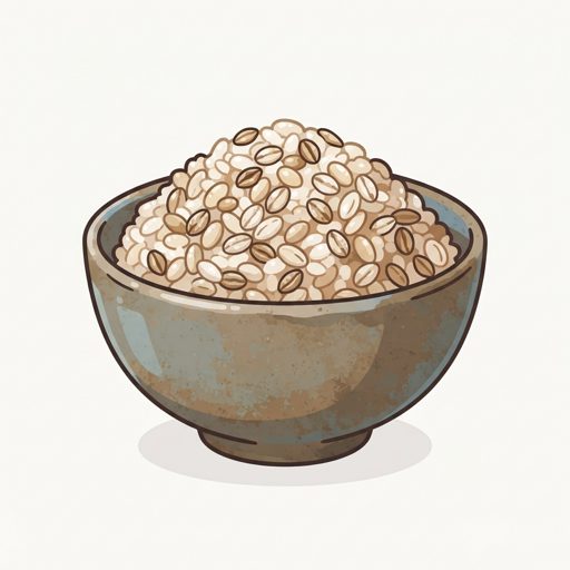 おおむぎ 押麦 めし
