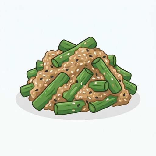 和風料理 和え物類 いんげんのごま和え